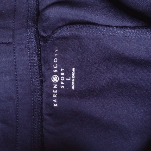 Karen Scott Sport 16" Skorts Women's Large Blue Athletic Performance Skirt - Picture 4 of 7